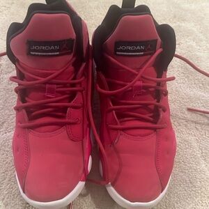 Hot pink Nike Jordan’s